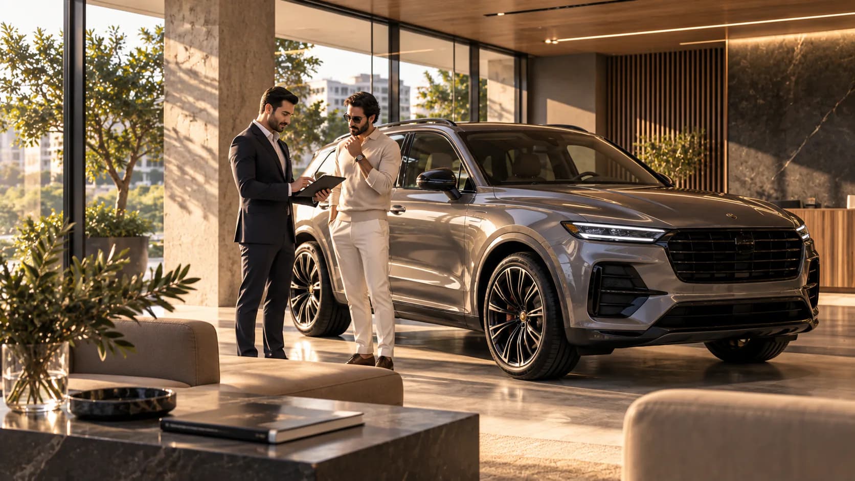 Entrega de un vehículo premium seleccionado por LUXERTIA en Lima, Perú