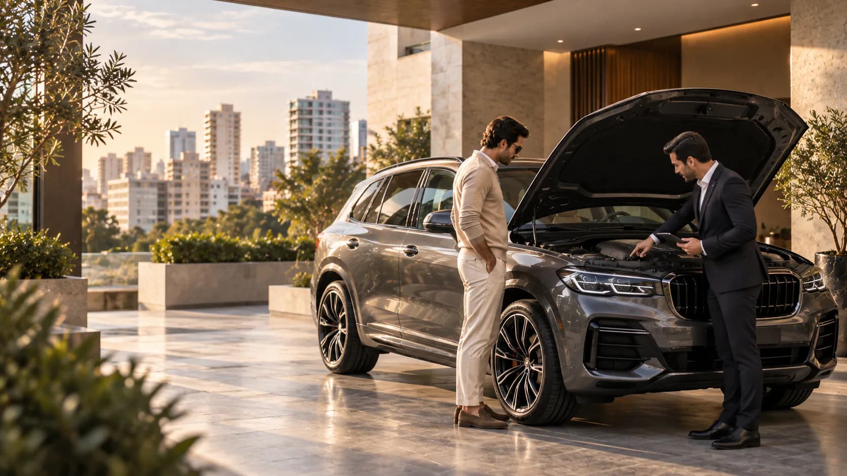 Private evaluation of a premium vehicle in Lima