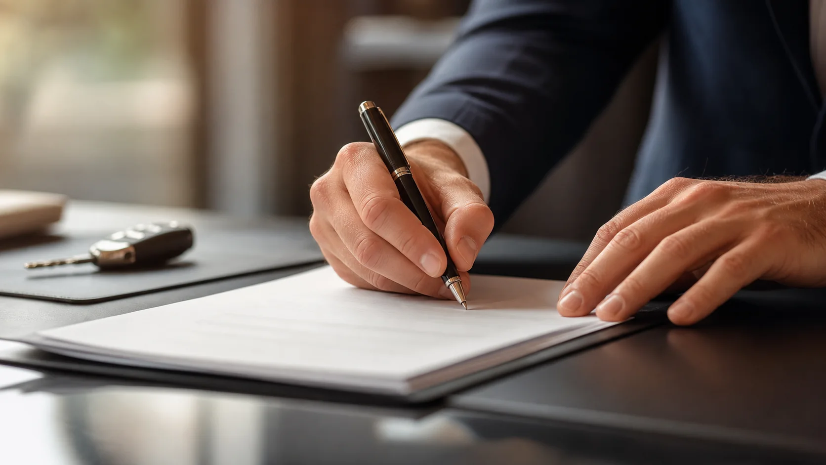 Propuesta formal de compra Firma de una propuesta formal de compra directa de un vehículo