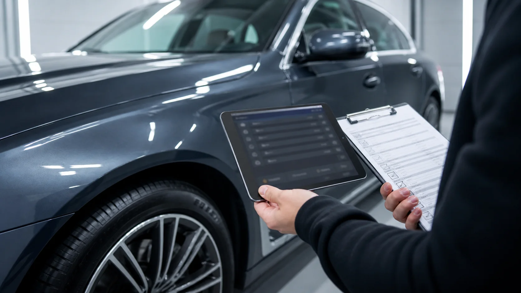 Tecnología revisada Revisión técnica de un Audi usado